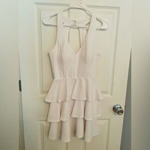 Altar'd State White Tiered Dress